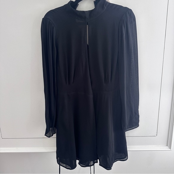 NWT Reformation Black Dress - Picture 2 of 7